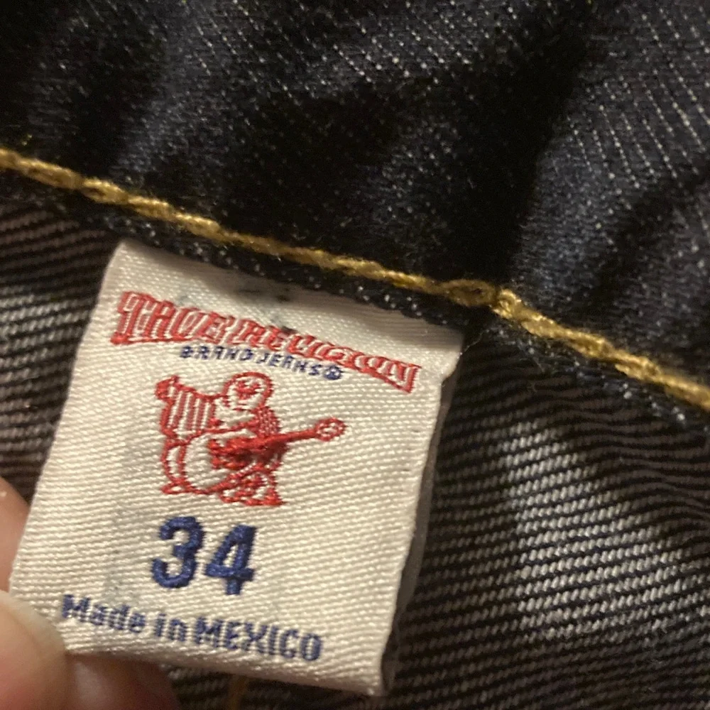 True Religion Dark Blue Jeans 34